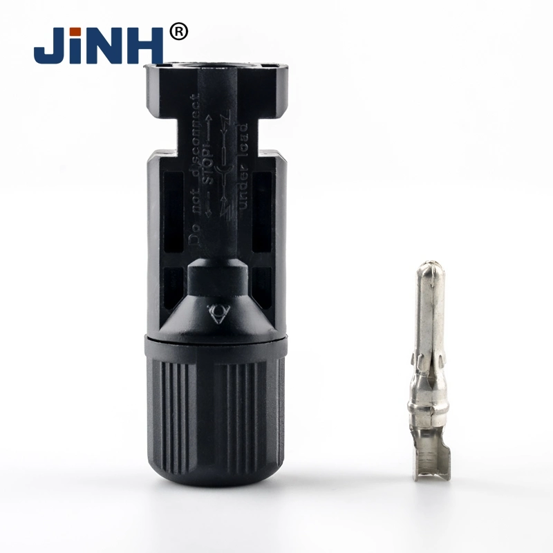 Jinh IP68 Quick Connection 3pin Waterproof Wire Connector Mc 4 with Cable