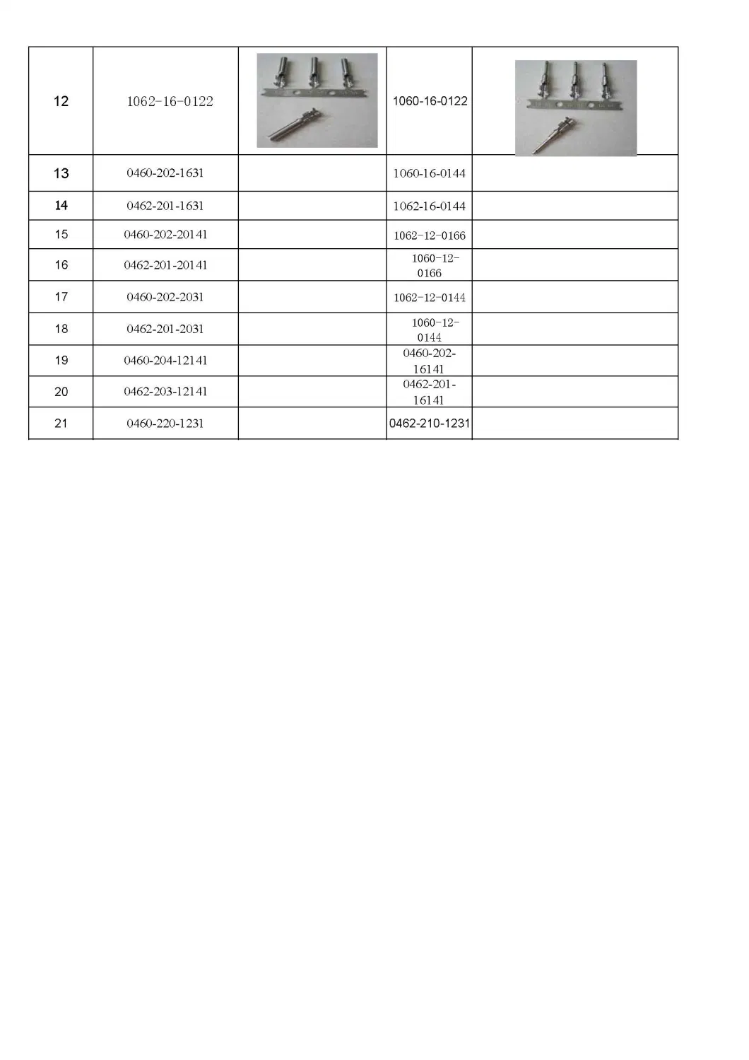 Deutsch Male Female Solid Terminals Dt Connectors and Tools 0462-209-16141, 0460-202-16141, 0462-201-16141, Hdt-48-00