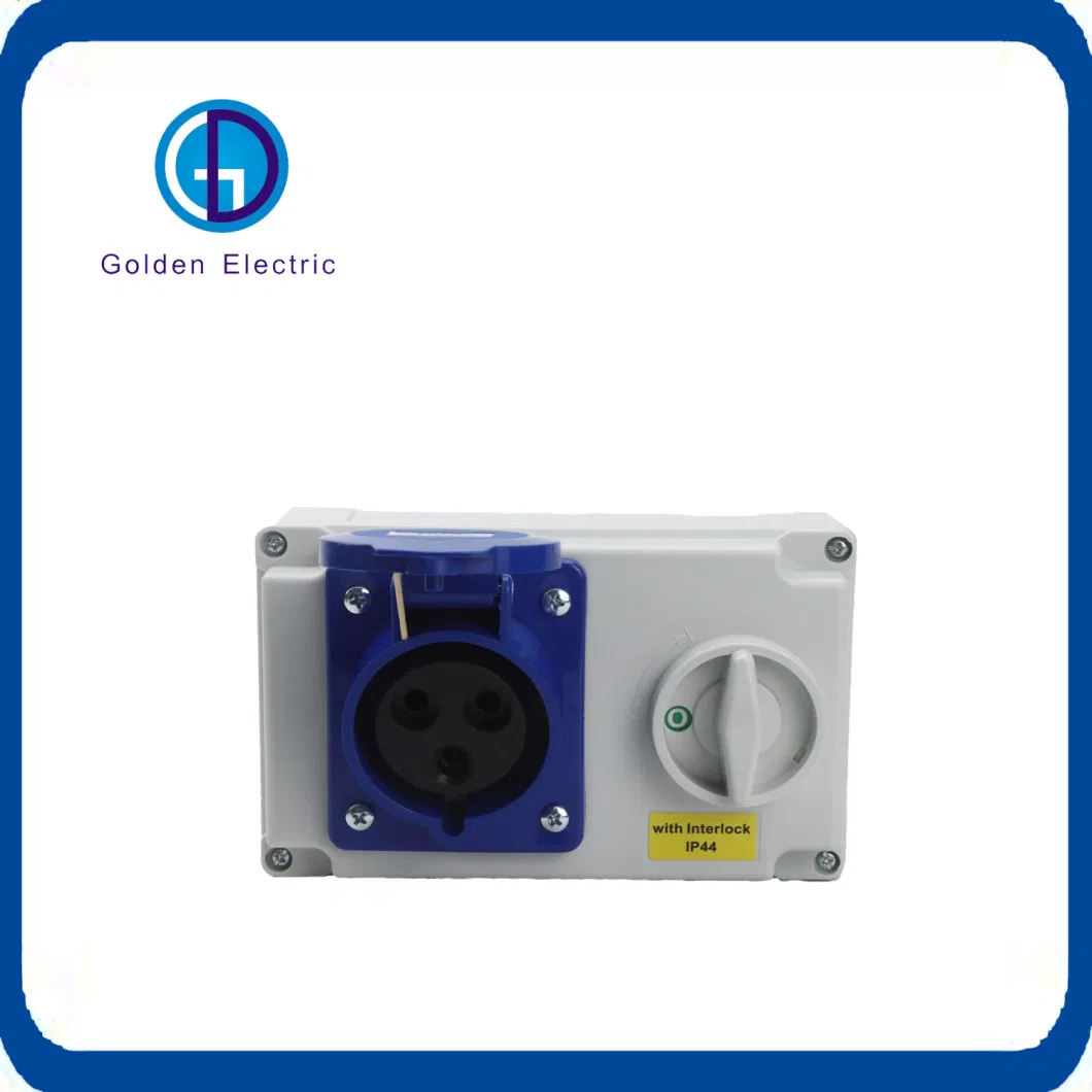IP44/IP67 Waterproof Industrial Electric Plug and Socket Male Female Socket 16A 32A