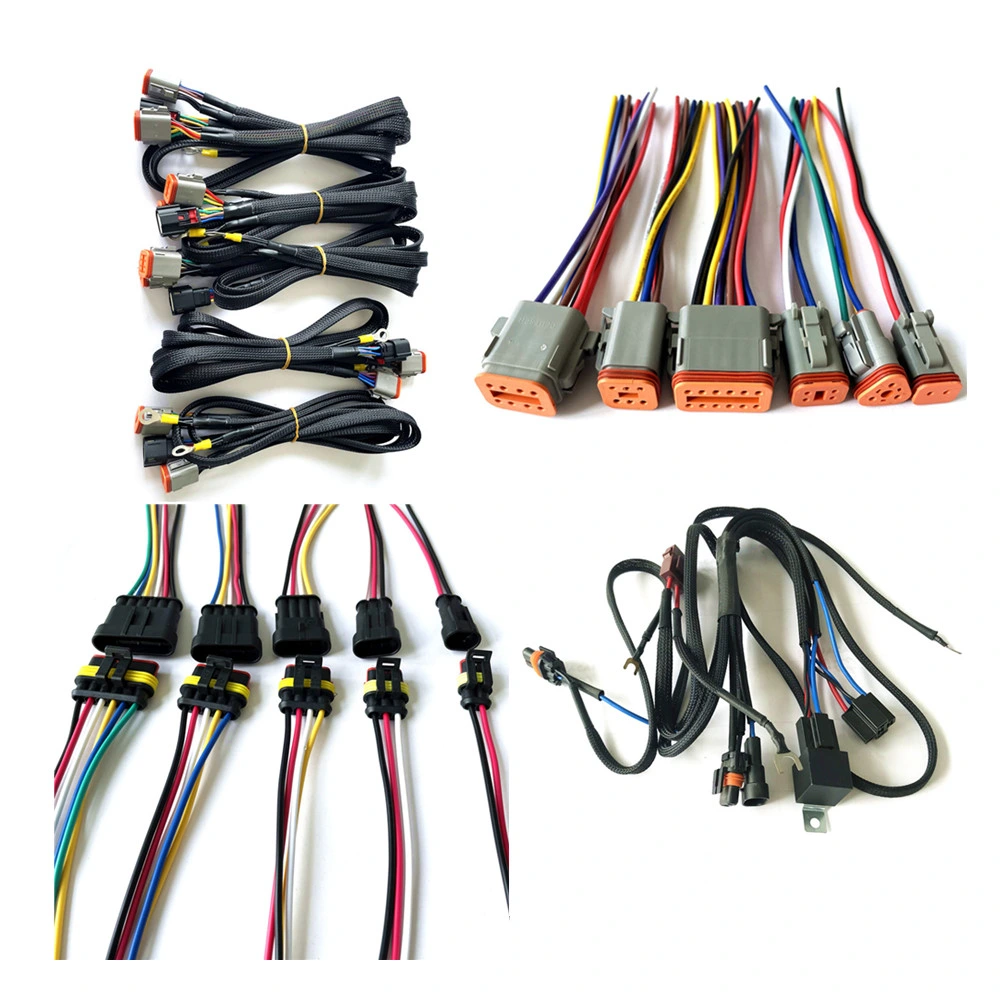 2/3/4/6/8/12 Way Deutsch Black Rubber Boot for Automotive Dtm Plug Waterproof Wire Connectors Dtm2p-Bt-Bk Dtm2s-Bt-Bk