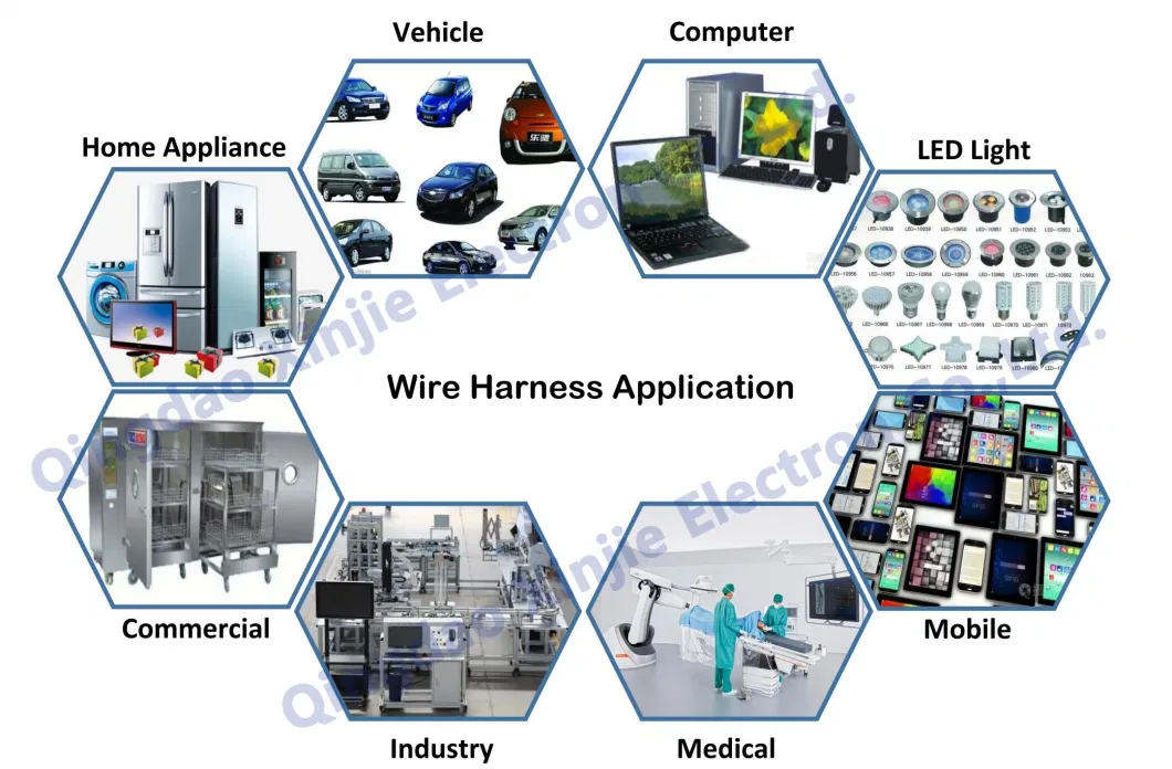 New Energy Automotive Wiring Harness with AMP Connectors and Terminals