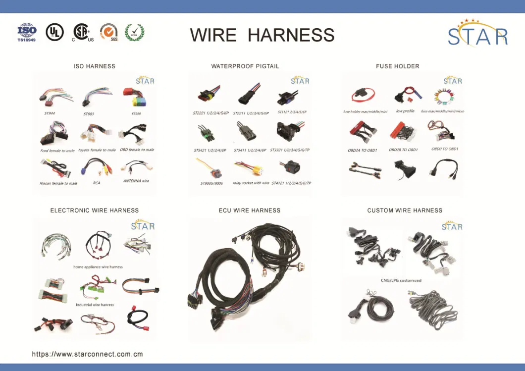 Factory 3 Pin Position Car Waterproof Wire Harness Connector