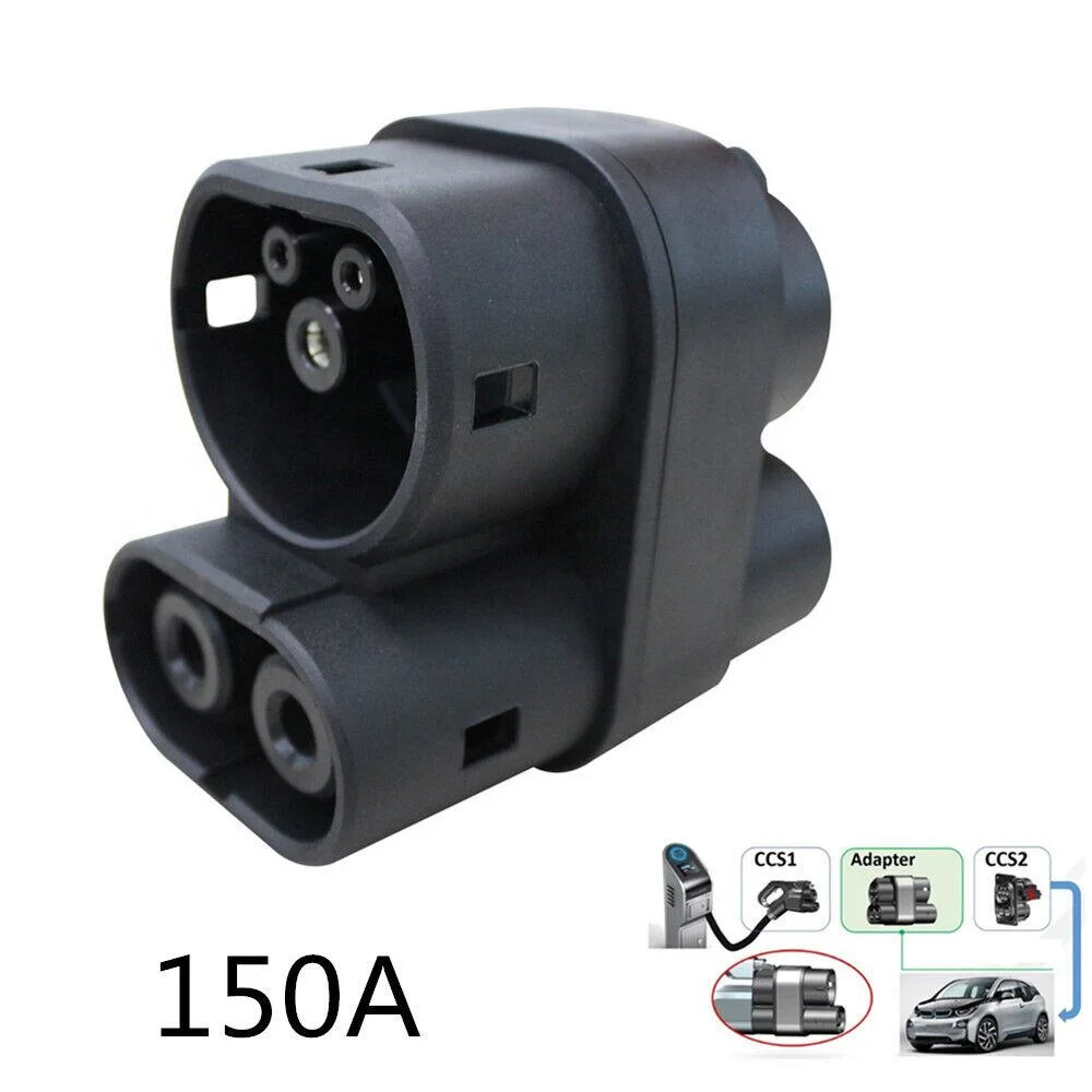 CCS1 to CCS2 Plug Car Charging Adapter EV Charger Connector