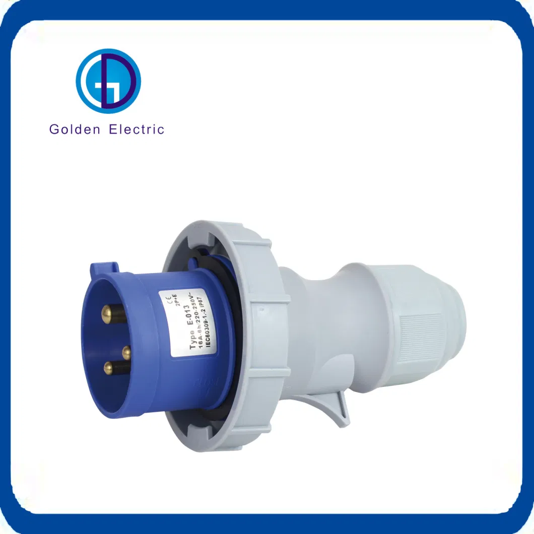 IP44/IP67 Waterproof Industrial Electric Plug and Socket Male Female Socket 16A 32A