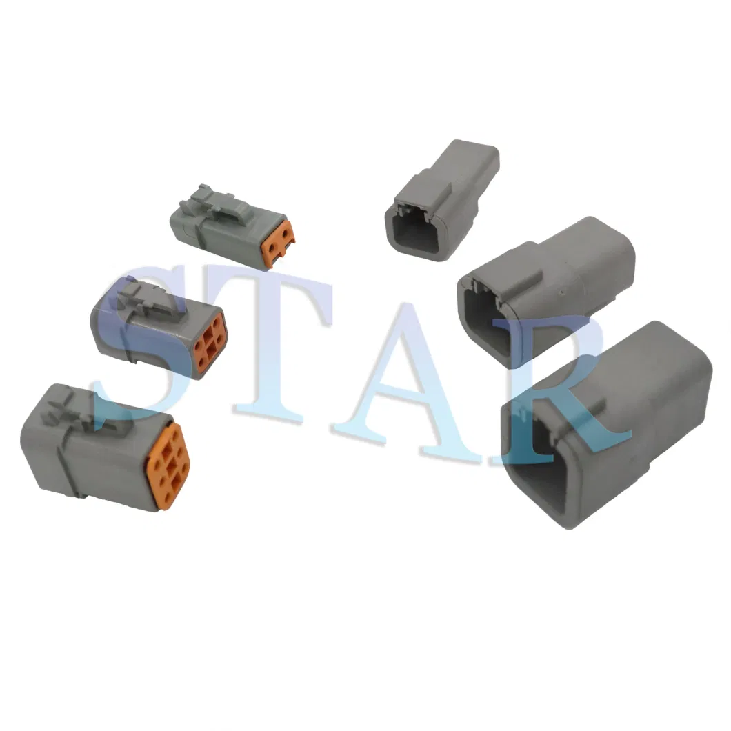 12 Pin Dtf15-12PC Deutsch Wire to Board Device Automotive Connectors Receptacle Dt Connector