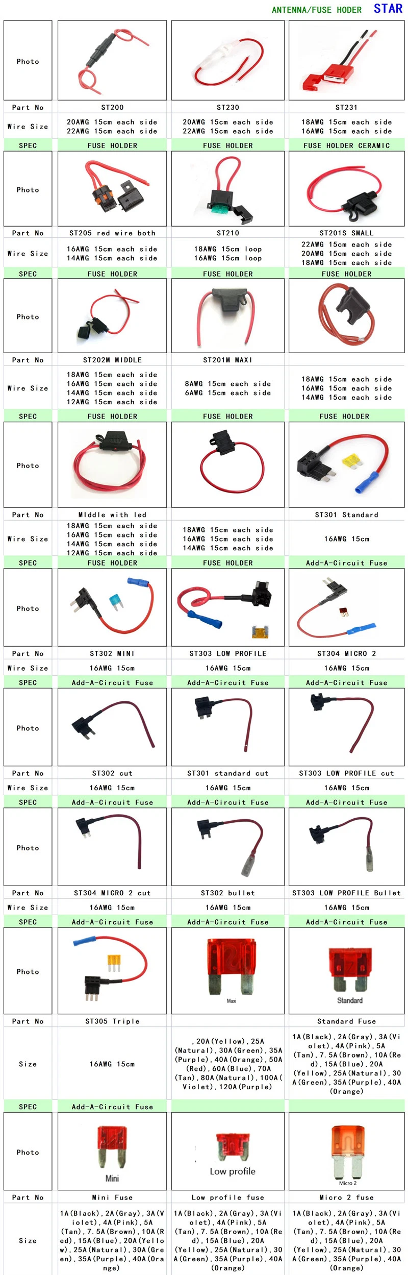 Auto Car 2-Wire Electric Headlight H11 Socket Harness Plastic Connector Plug