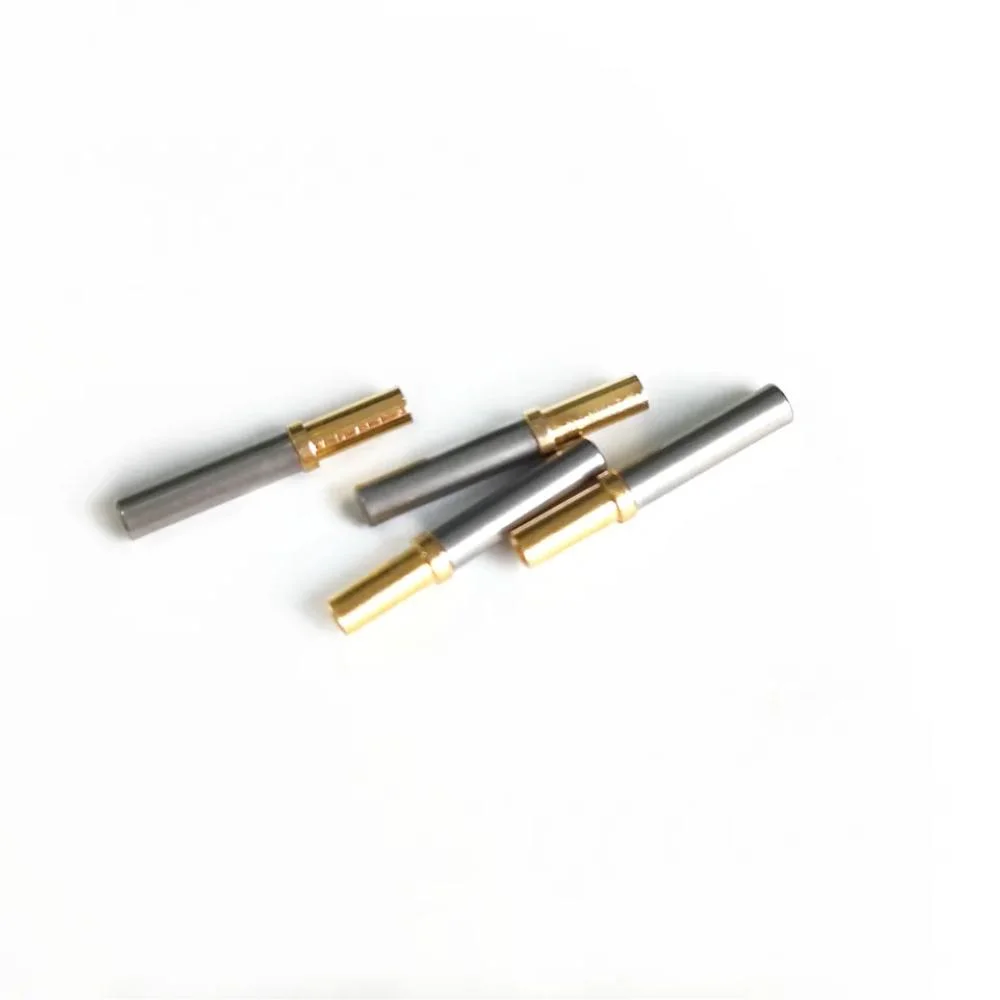 Female Solid Gold Plated Pin Contact for Deutsch Wire Connector