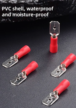 China Cheap Price Insulated Electrical Automotive Mdd1.25-110 Male Wire Connector Terminals