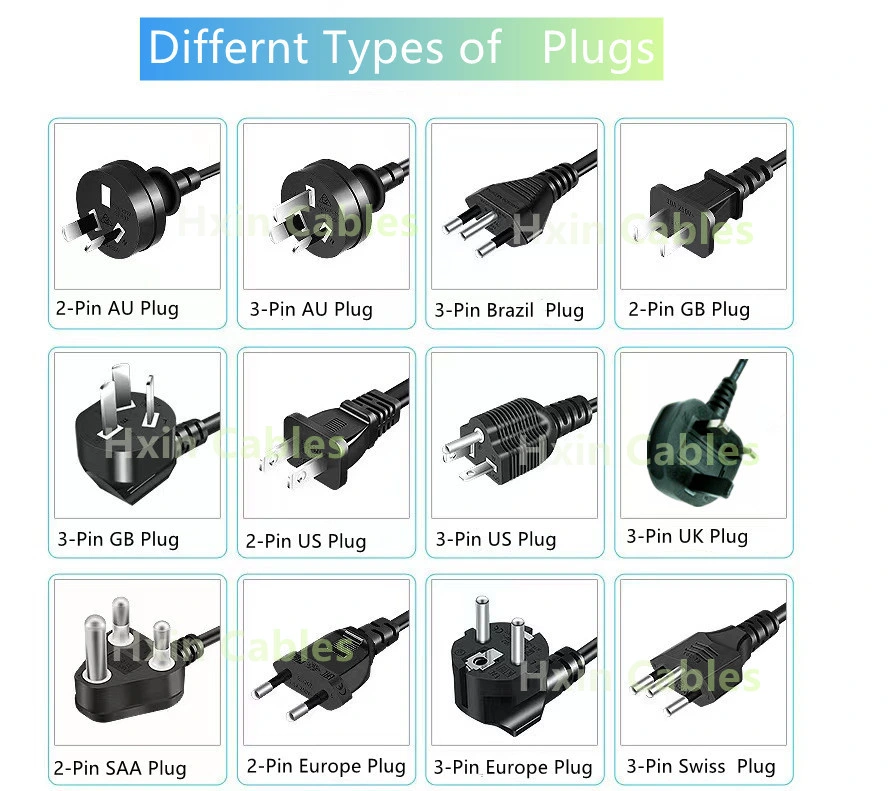 10-14 AWG Trailer Power Cord Extension Tow Cable Tailer 7 Pins Connector