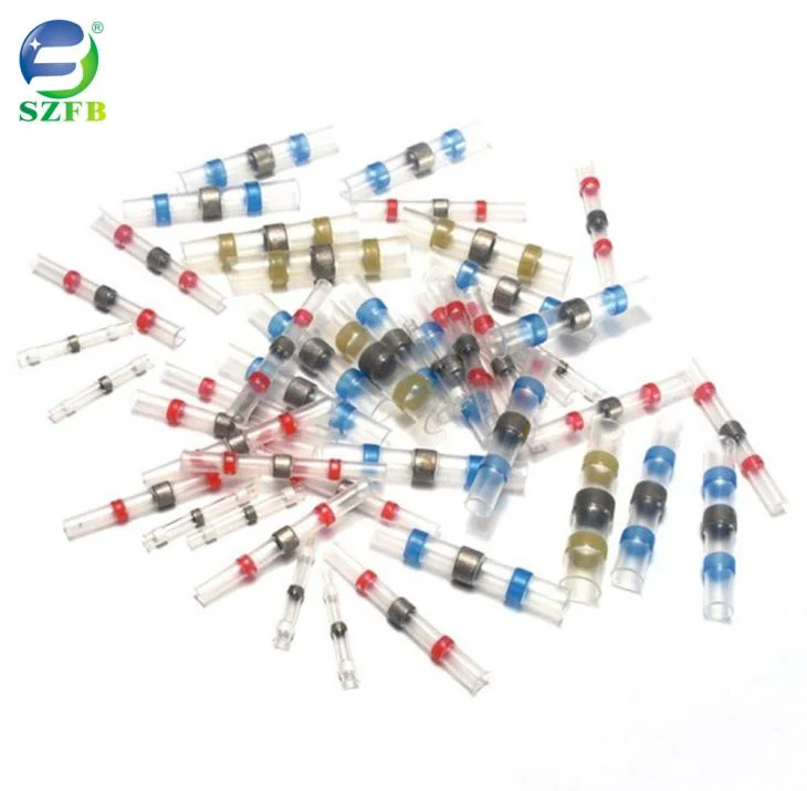 Heat Shrink Wire Connectors Insulated Soldering Terminal Butt Electrical Marine Automotive Splice Wire Cable Crimp Connector