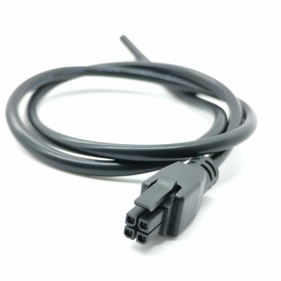 Molex 4pin Female Micro-Fit Connector with Tube Waterproof Overmolded Cable