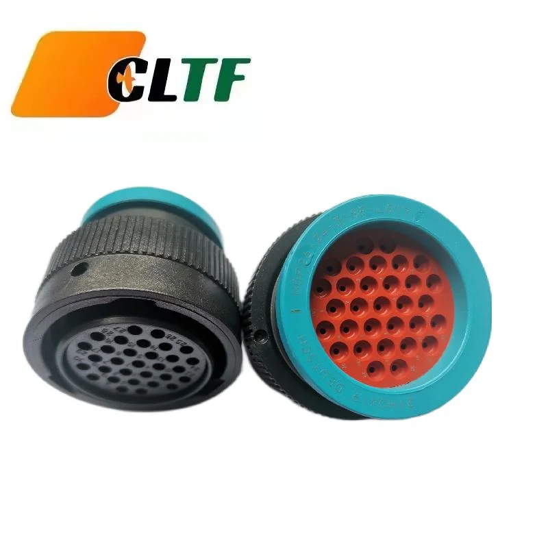 Deutsch Te Tyco Male Female Auto Automotive HDP HDP24 HDP24-18 HDP24-24 7 8 9 14 16 18 19 20 21 23 29 31 33 35 47 91 Pin Plug Position Circular Connector