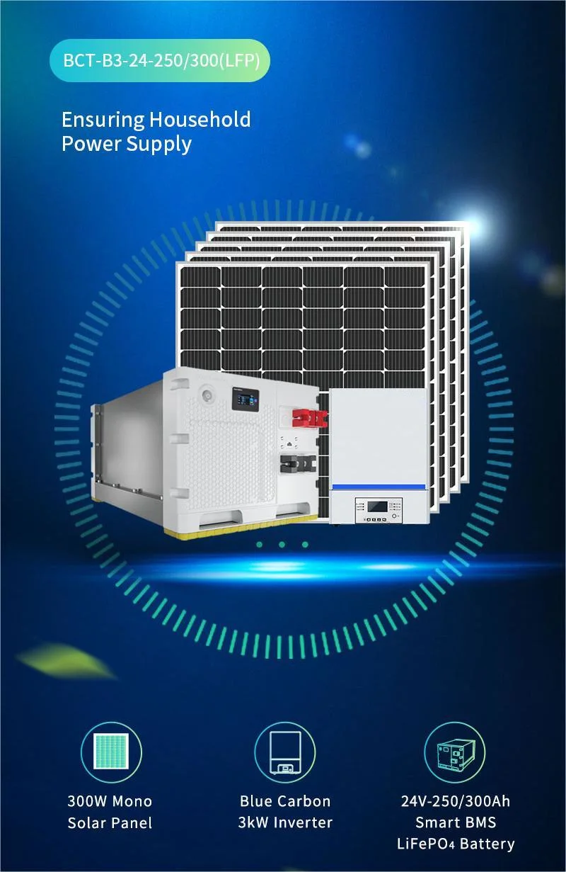 Solar Panel 3kw System Monocrystalline N-Type Frame Connector Power