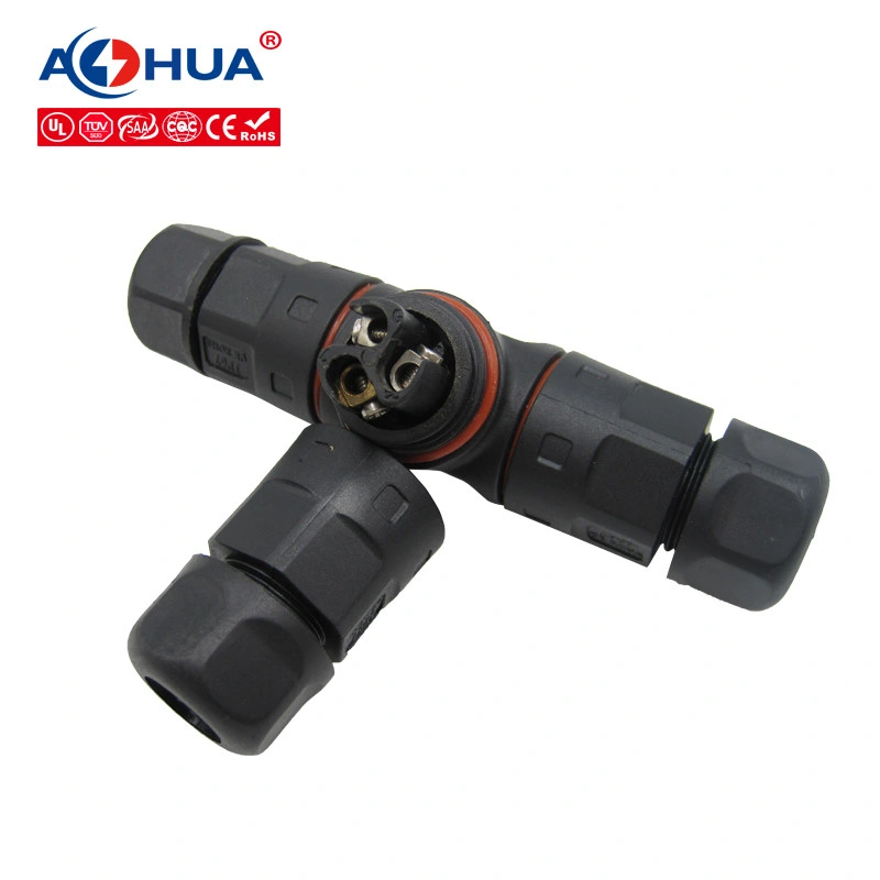 High AMP 20A Waterproof Connector 3 Way Waterproof Connector for Power Splitter