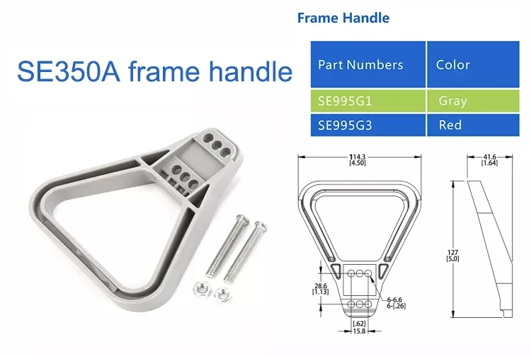 Supplier of Battery Cable Connectors for Forklift Batteries/Power Bipolar Plug Connectors