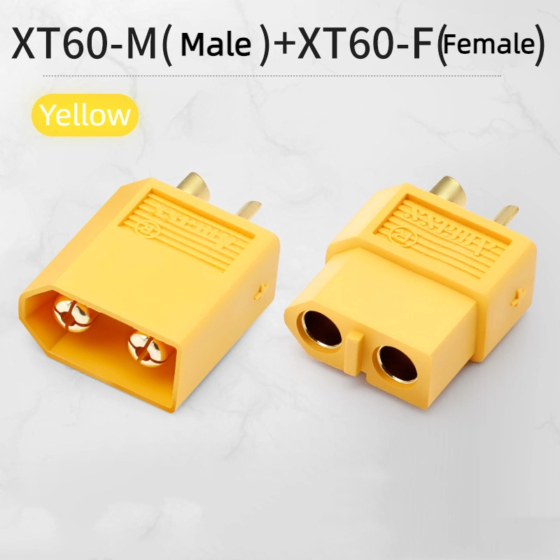 Xt60 Connector with Sheath Housing Male and Female Plug for RC Lipo Battery Drone Car Boat Fpve