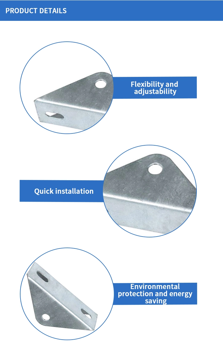 Solar Power Generation Photovoltaic Bracket Accessories Triangle Connector