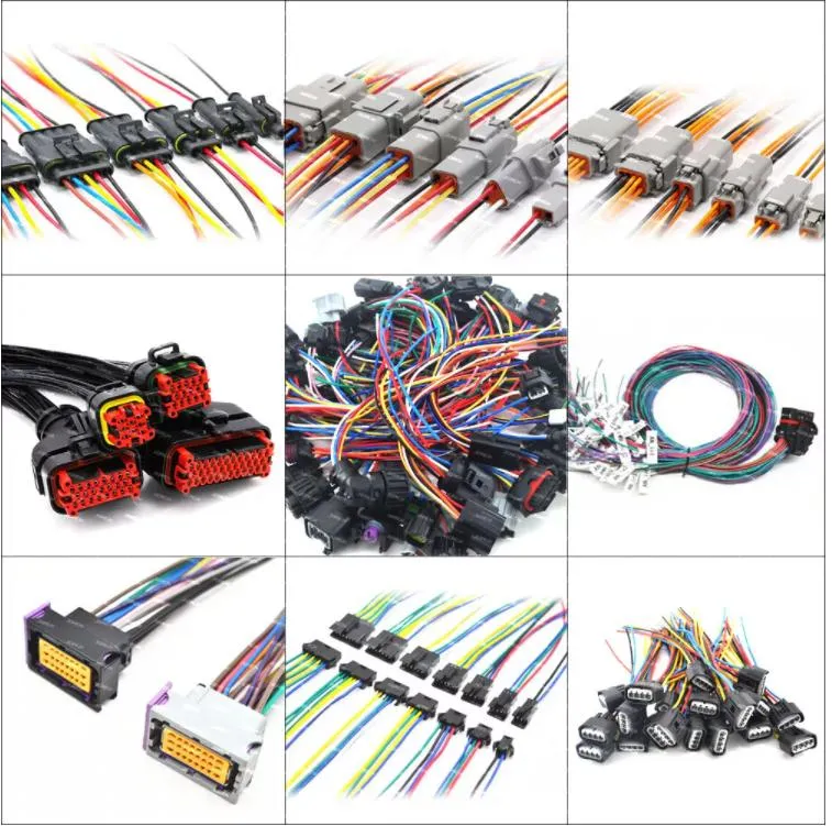 4 Pin Female 6.3 Type Auto Connector Waterproof Auto Wire Harness Connector DJ7042-6.3-21