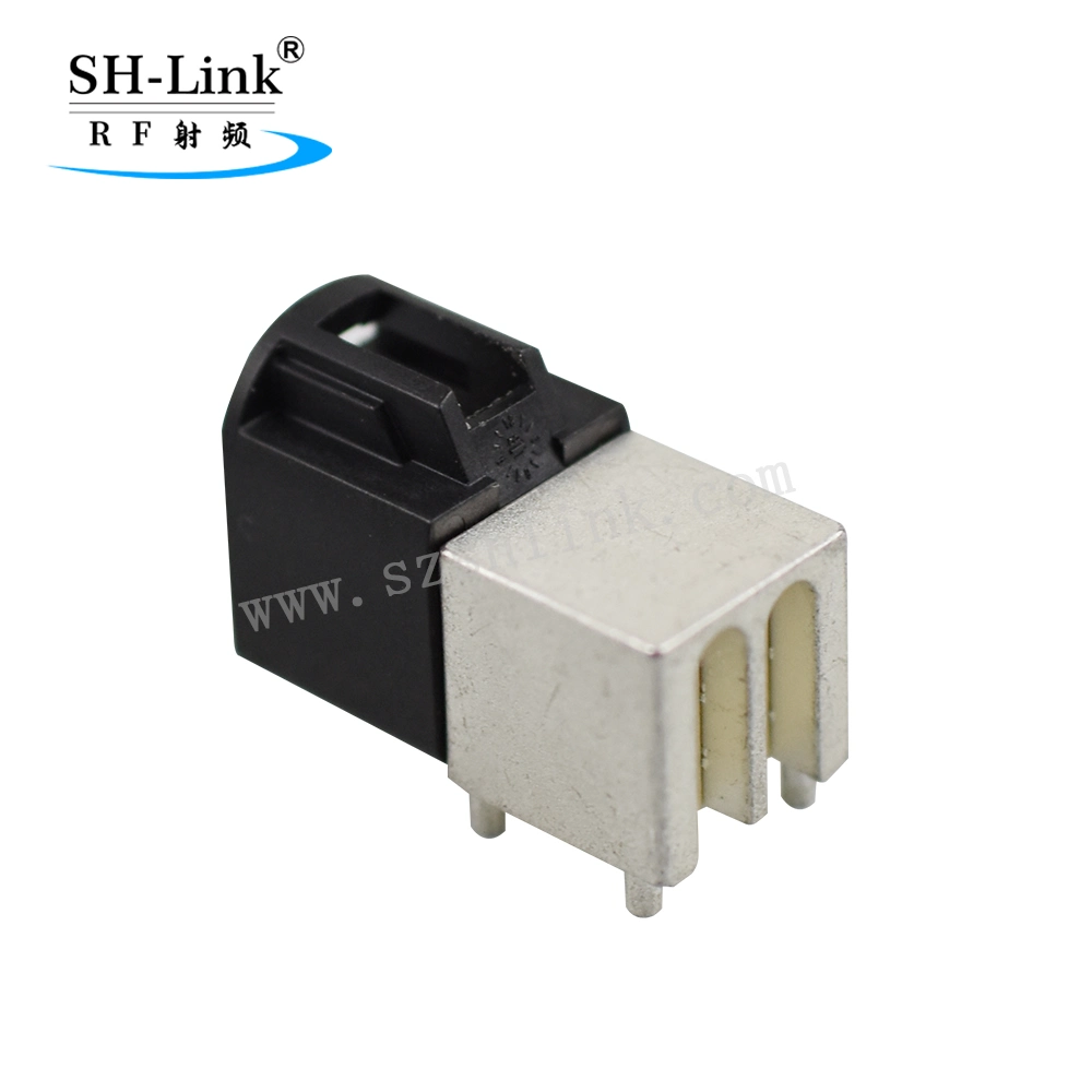 Quad Right Angle PCB Mount Mini Fakra Connector for Automotive Type a