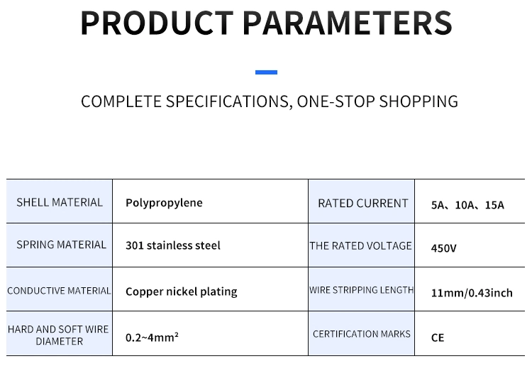 Jinh Electrical 5 AMP Quick 2 Ways Wire Connectors