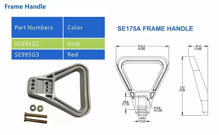 Chinese High Current Connector Battery Connector Electric Forklift Battery Charging