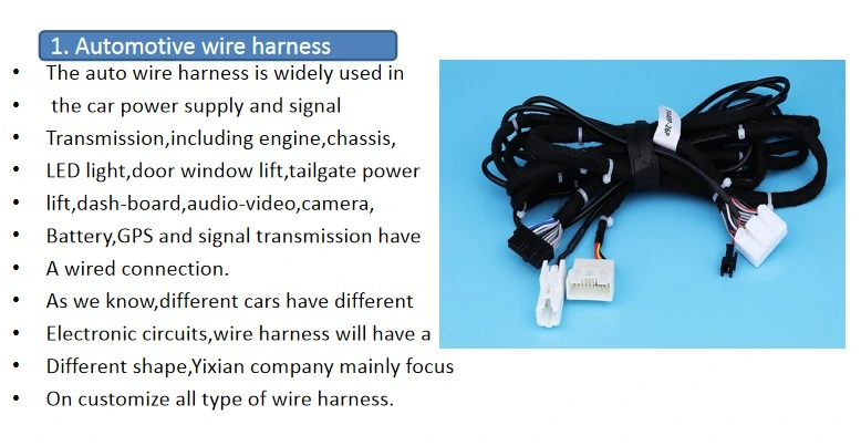 Hot Sale Auto Automotive Wiring Harness 12V Wire Connector Terminal 12048074