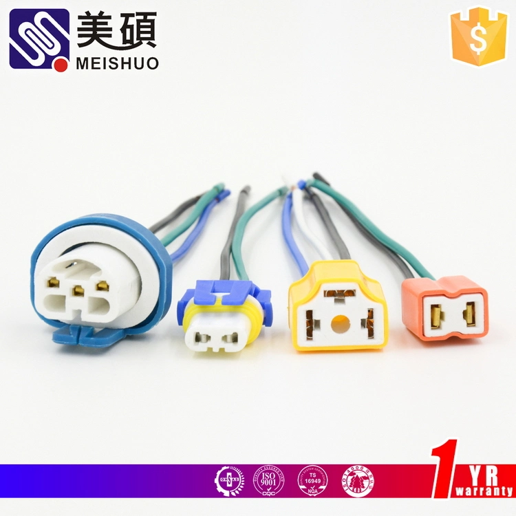 Supply Male to Female Motorcycle Wiring Harness Connectors for Car