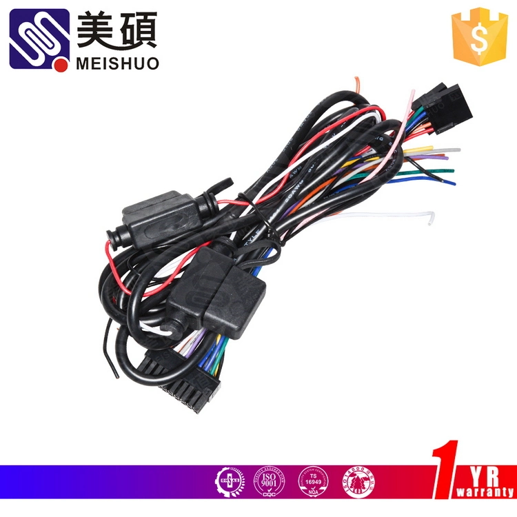 Supply Male to Female Motorcycle Wiring Harness Connectors for Car