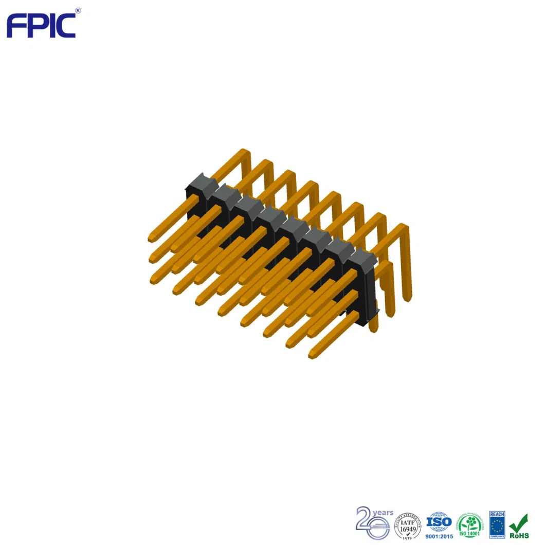 Auto Connector Pin Header Board to Board Connectors Electrical Plug Auto Parts for PCB Jack