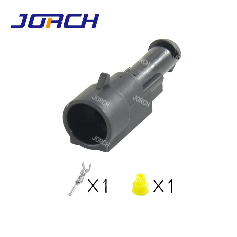 282079-1 282103-1 AMP Tyco 1 Pin Car Waterproof Electrical Plug Auto Male Female Wire Connector DJ7011y-1.8-21/DJ7011y-1.8-11