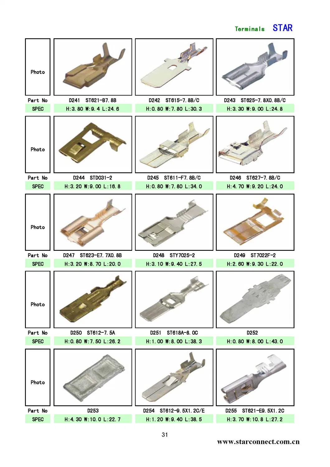 Deutsch Male Female Solid Terminals Dt Connectors and Tools 0462-209-16141, 0460-202-16141, 0462-201-16141, Hdt-48-00