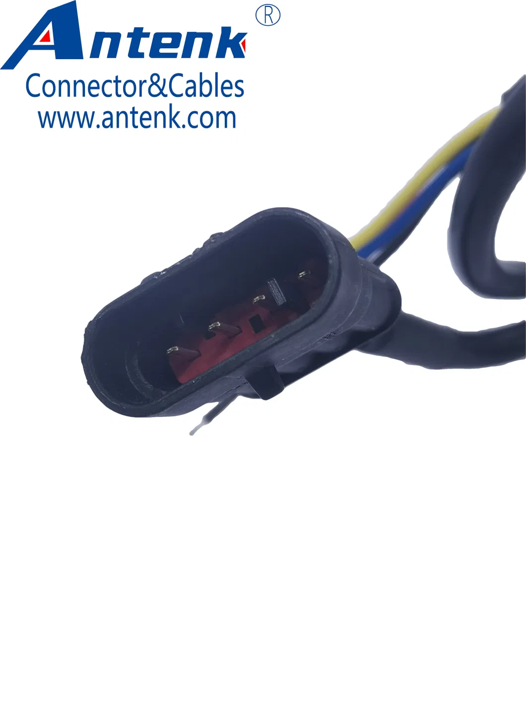 AMP Automotive Connector Automotive Waterproof Plug 4p Male Female Pair