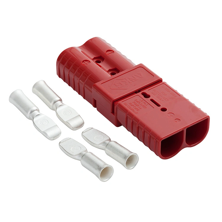 Chinese Forklift High Current Power Fast Battery Connector with Plug Cover Plug