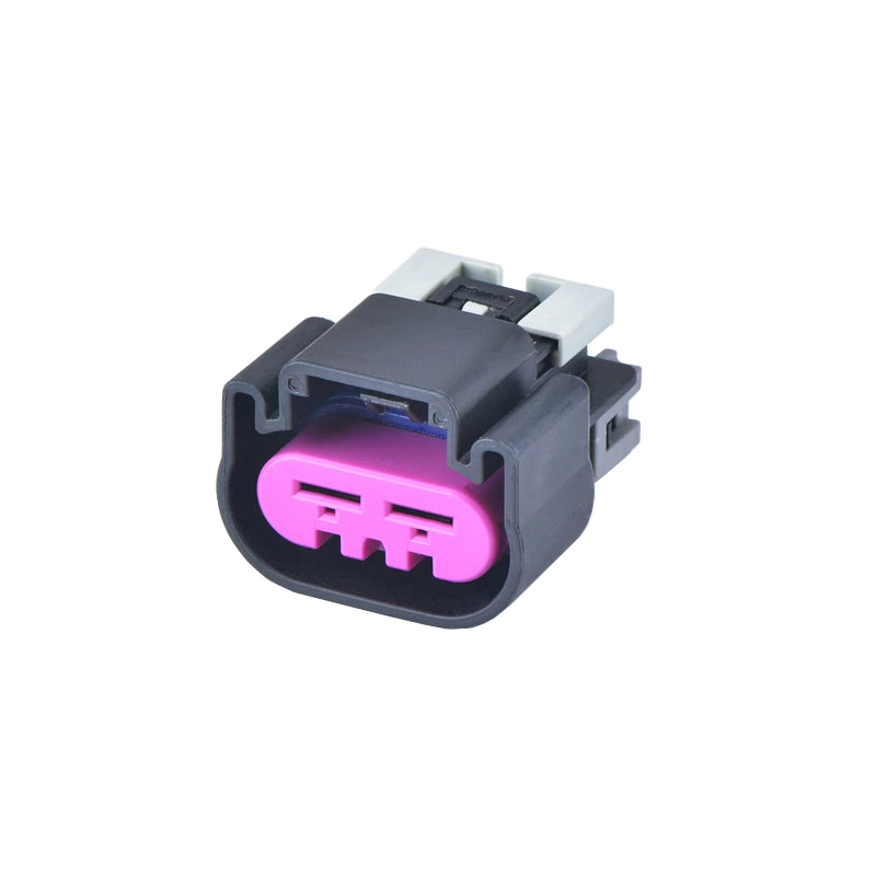 2 Pin 6.3mm Automotive Waterproof Connector Female Sealed Sensor Plug Electrical Auto Fan Cable Wire Socket 15454358