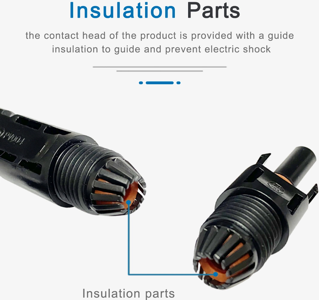 Waterproof Pi67 PV004-2t1 1000V DC PV Branch Solar Connector DC 1000V 30A PV Y Type 1 to 3 Branch Connectors Solar Panel Mc4 Cable Connector From China Factory