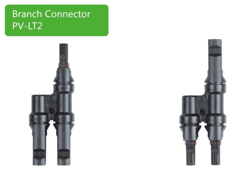 Power Mc4 Dustproof Solar Cable T Branch PV Solar Connector