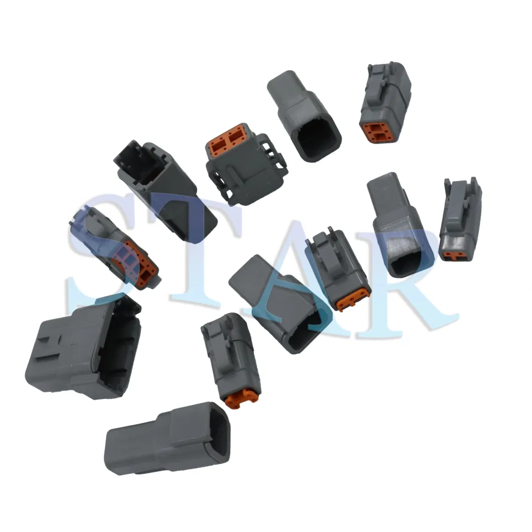 12 Pin Dtf15-12PC Deutsch Wire to Board Device Automotive Connectors Receptacle Dt Connector