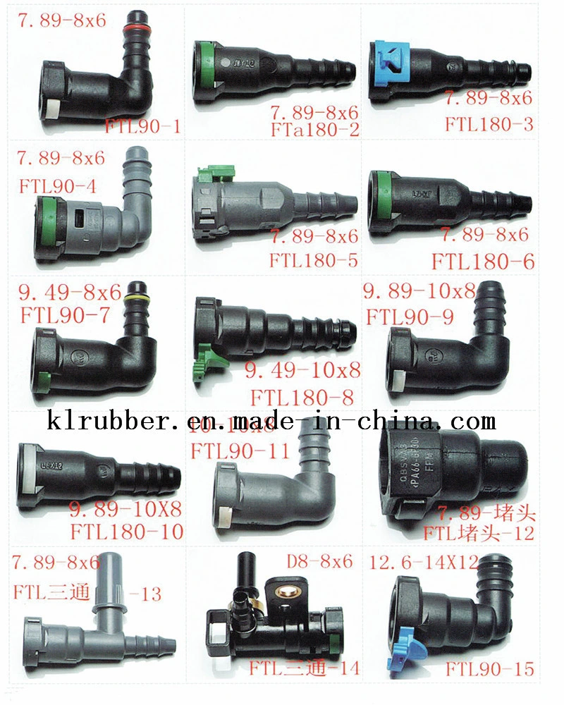 Y Type Automotive Quick Connector for Fuel Hose Line