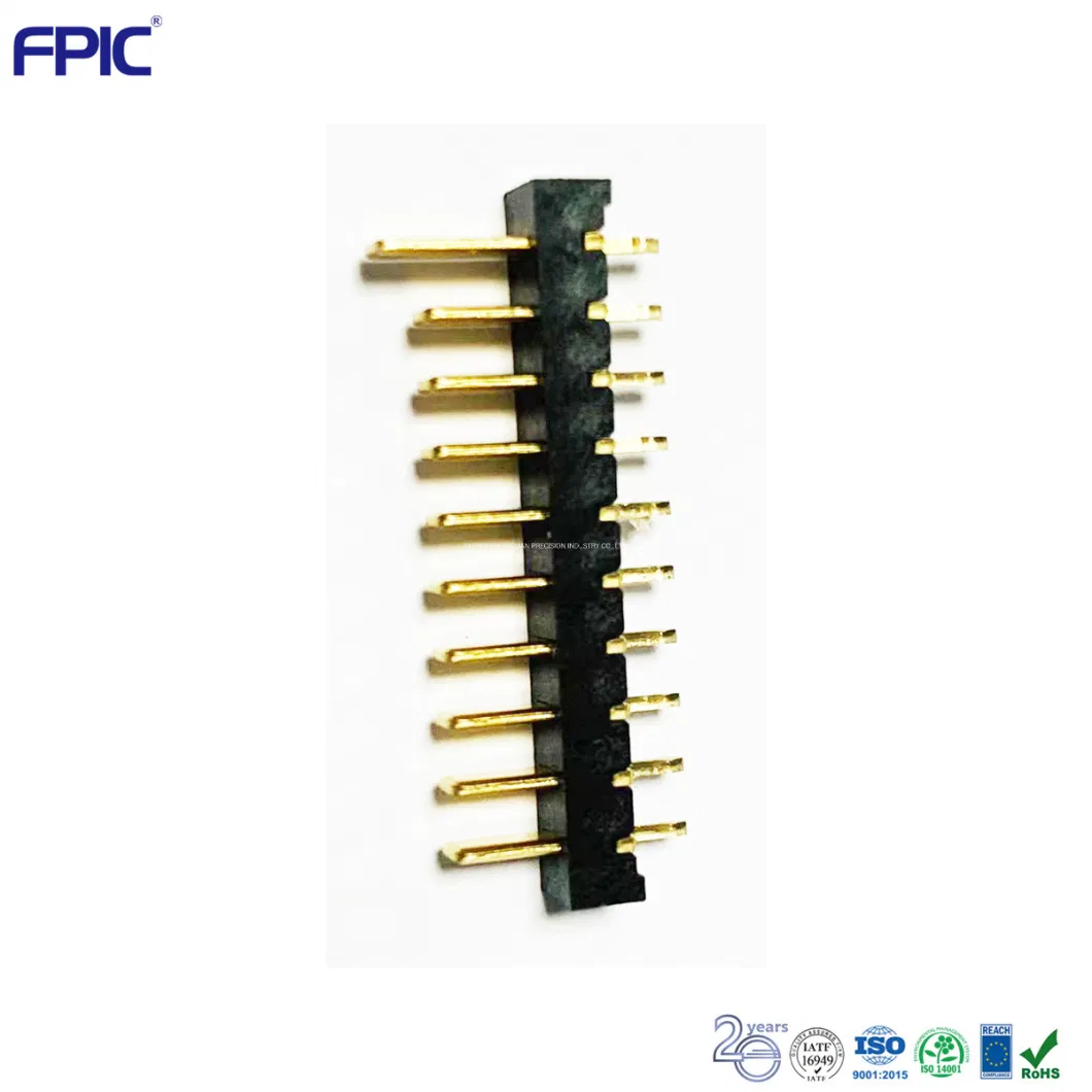 Battery Connector 1*10 Pin Header PCB Male Automotive Header Male Pin Connector