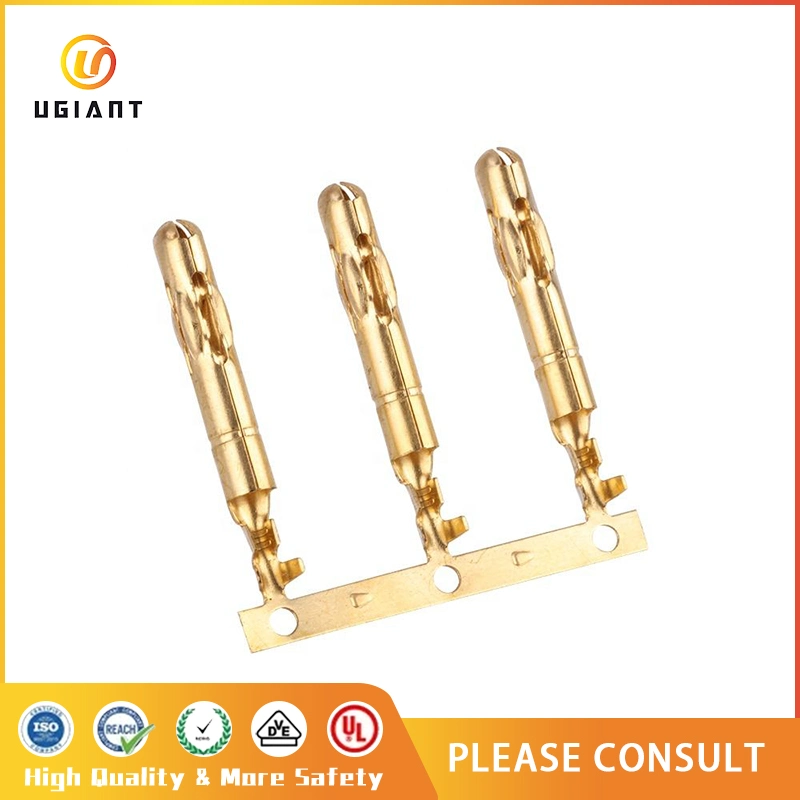 Factory Electrical Wire and Cable 4.37mm High Foot Banana Head Connectors Electric Car Terminal Brass Wire Terminal