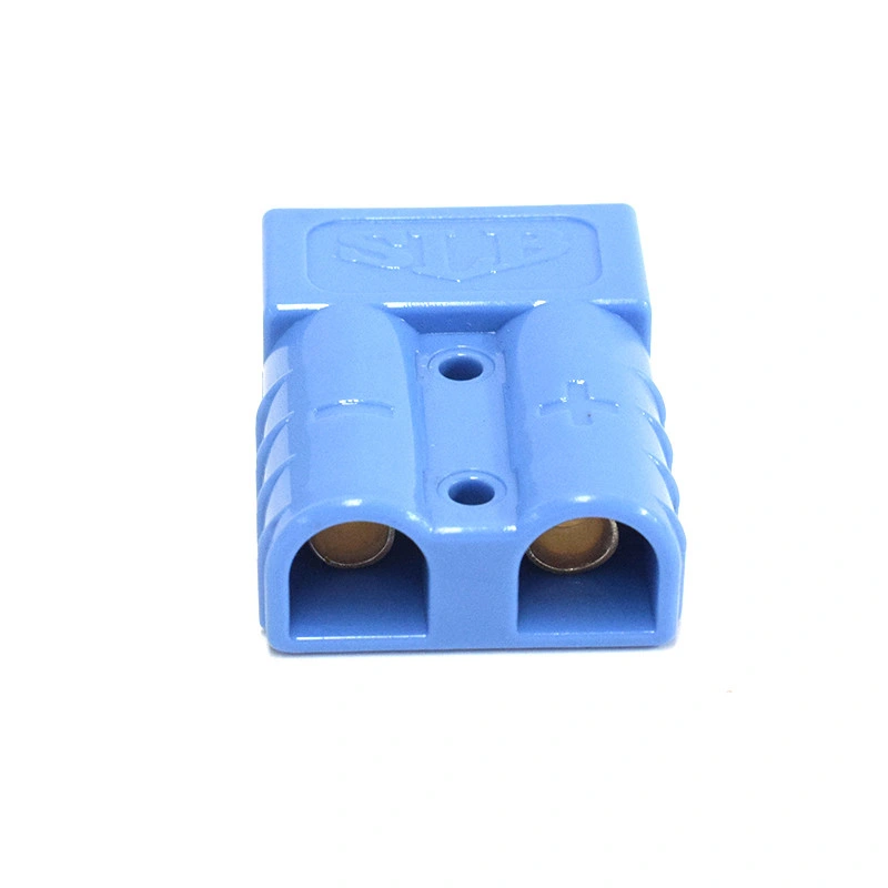 Forklift Parts Blue Color 50A Smh 2 Pin Battery Connector