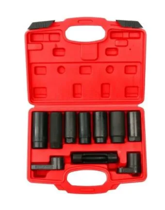 DNT Chinese Supplier Automotive Tools 12PCS Auto Removing Oil Drain Plug Wrench Key Socket Set Tool for Car Repair