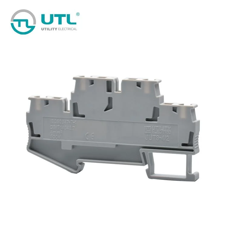 Utl Phoenix Contact 4mm Spring Screwless Multi Level Terminal Block