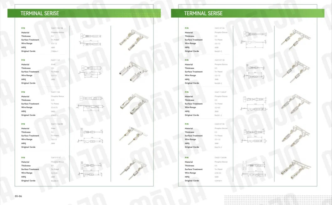 Auto Electrical Crimp Car Battery Terminal Automotive Connector