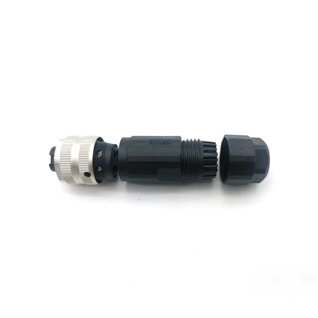 Circular 7/8 Connector Female Field Wireable Automotive Power Connector 4 Pole Round Plug