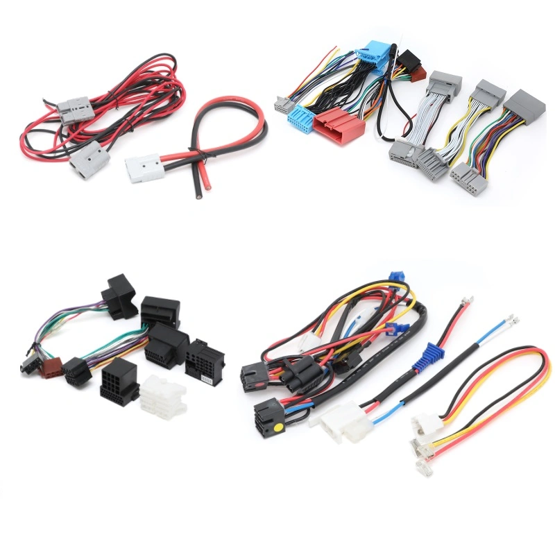 Car Deutsch 12 Pin Connector Electric Light Wire Harness to Molex 5557 Socket Plug Wire Harness with 18 20 22 AWG Connectors