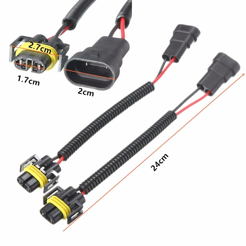 Female Auto Electrical Wiring Harness Connector Plugs with Contacts and Rubber Seals