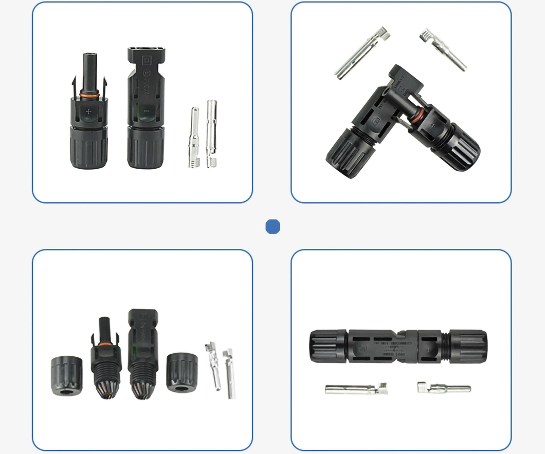 IP67 Waterproof Grade Solar PV Cable Connector PV004-En Mc4 Connector 30A Waterproof From China Manufacturer