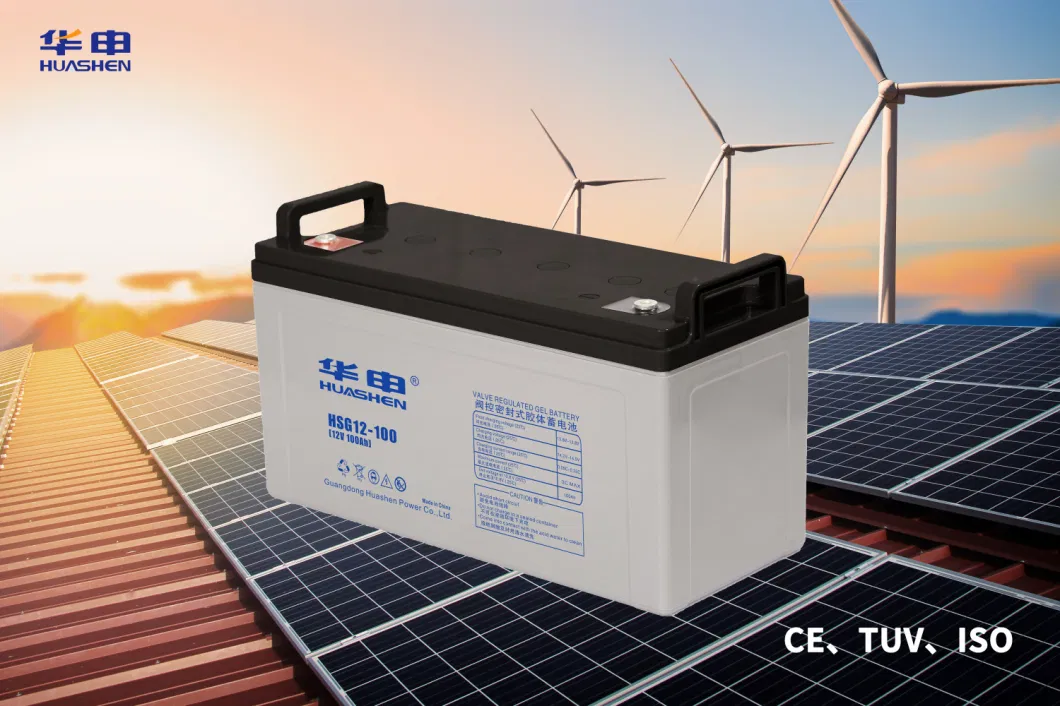 Free Maintenance Yangtze Solar Saudi Arabia 12V 100ah Front Terminal AGM Battery