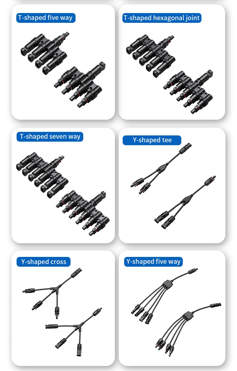 Cnpnji Mgt4 Waterproof IP68 Solar Panel Connector Solar Energy for Solar Power System